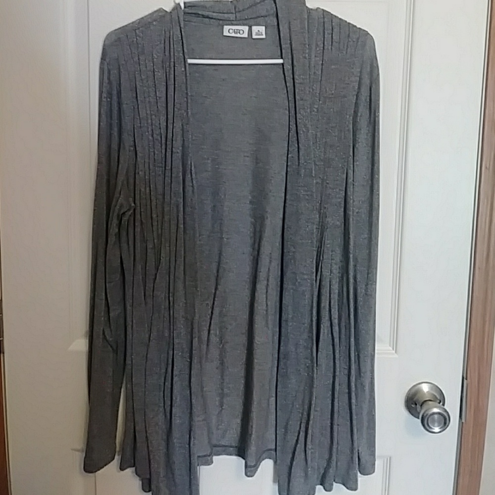 Silver shimmer cardigan